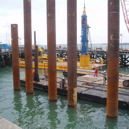 Lighthouse Ship Piling Harwich
